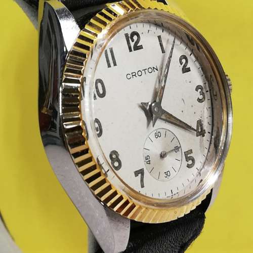 中古CROTON 機械上鏈腕錶