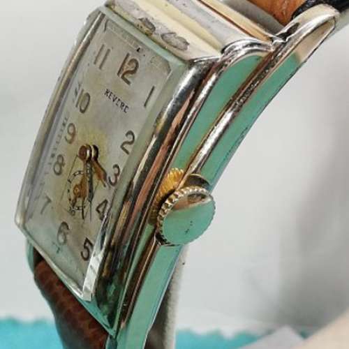 中古REVERE 機械上鏈腕錶