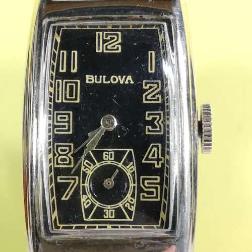 中古Bulova 機械上鏈錶