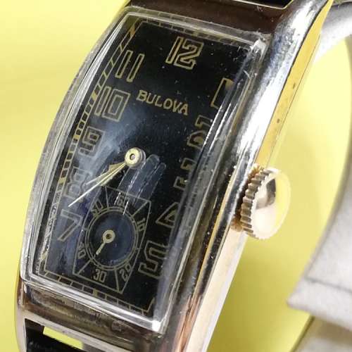 中古Bulova 機械上鏈錶