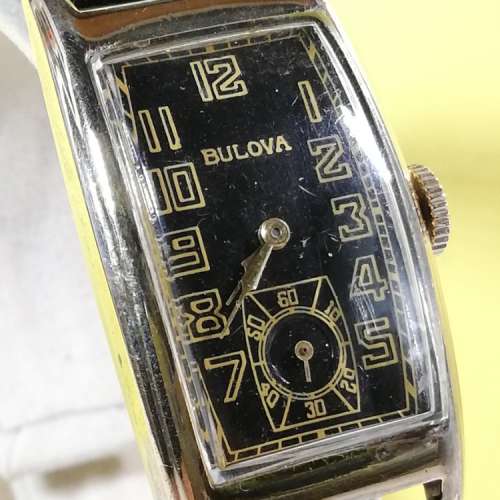 中古Bulova 機械上鏈錶
