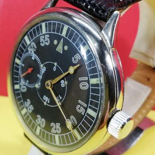 中古機械上鏈皮帶腕錶