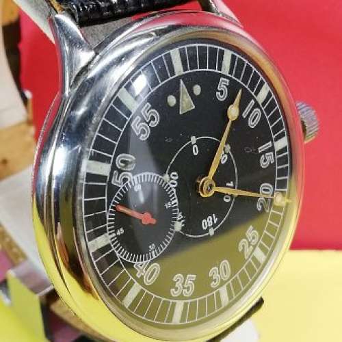 中古機械上鏈皮帶腕錶