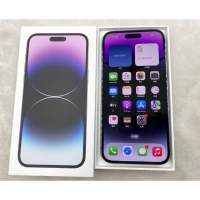 港版 Apple iPhone 14 Pro Max 256G 暗紫色6.7寸大螢幕，買翻來未用過，同全新一樣...