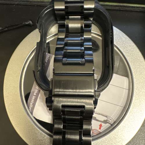 Apple Watch Ultra 2 黑鋼錶帶