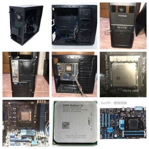 二手機箱主板cpu買一送二
