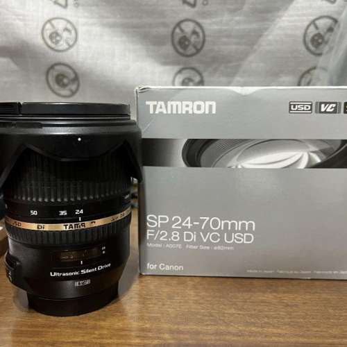 Tamron SP 24-70mm F/2.8 Di VC USD Model A007 (Canon Mount)