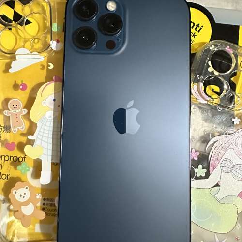Apple iPhone 12 Pro Max 512GB Pacific Blude 太平洋 藍色，香港行貨，有盒 MGCE3...
