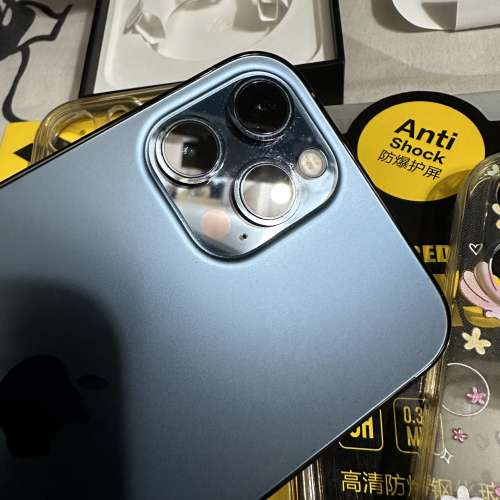 Apple iPhone 12 Pro Max 512GB Pacific Blude 太平洋 藍色，香港行貨，有盒 MGCE3...