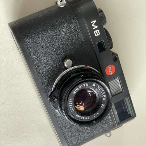 Leica M8 + M-ROKKOR 40mm f2（只售M8)