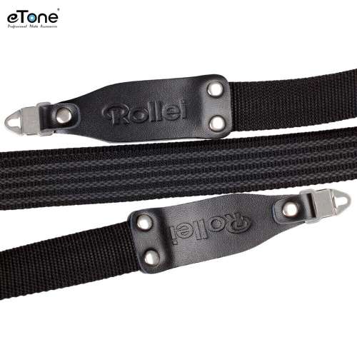 Black Nylon Neck Shoulder Strap For Rolleiflex 6000 6001 6003 6008 2.8GX Camera