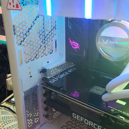 電競主機電腦 - 白色機箱 12代i7 ASUS 3080 TUF DDR5 RAM 32G 1TSSD (有單有盒)(買...