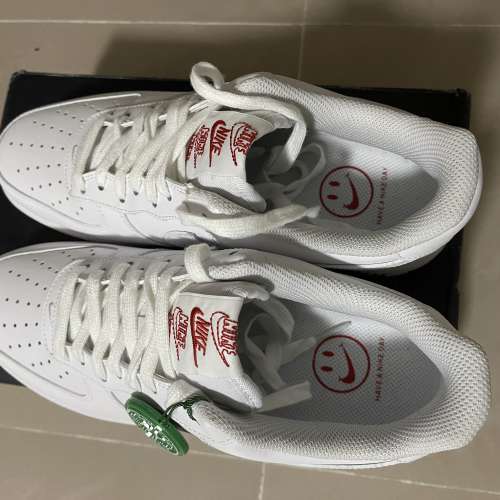 Nike Air Force 1 Low &ldquo;Rose&rdquo; 玫瑰 男女同款 白色