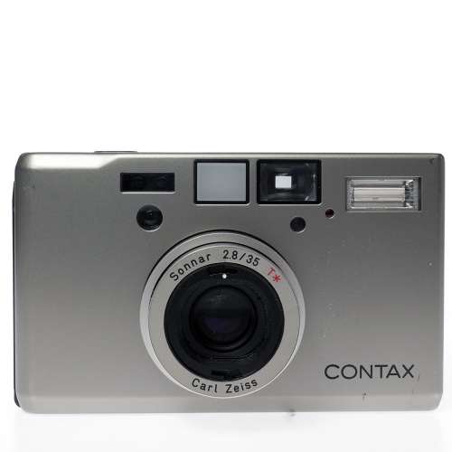 Contax T3 Silver Point & Shoot Film Camera-Double Teeth