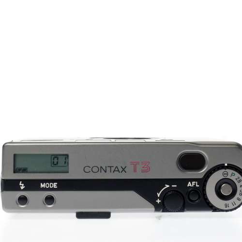 Contax T3 Silver Point & Shoot Film Camera-Double Teeth