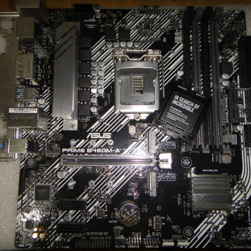 十代主版 ASUS  PRIME B460M-A Micro-ATX 主機板 ((Window10Pro啟用碼)) Socket 1200