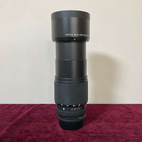 95% new Contax N T* Vario-Sonnar 70-300mm 連遮光罩和鏡袋