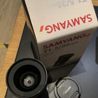 samyang 35mm T1.5 手動鏡 （m43 / sony e mount 兩用）