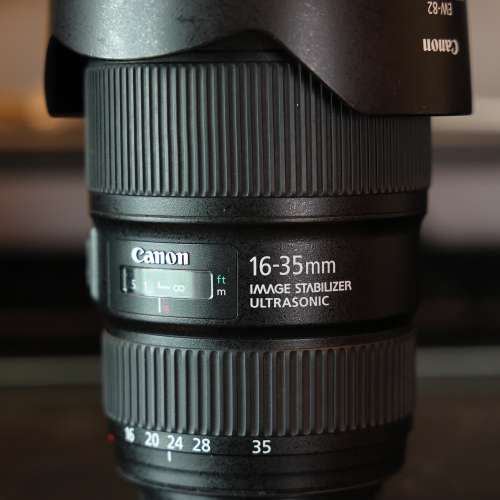 90% new Canon EF 16-35mm F4L IS USM  行貨