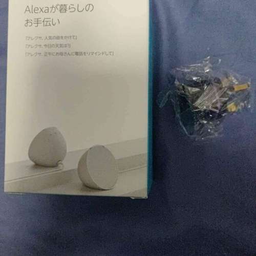全新amazon echo pop 藍牙智能播音機 speaker 外國貨 送轉換器 （呼叫功能只支援英...
