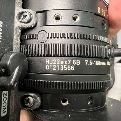 Canon HJ22ex7.6B IRSE HD LENSE