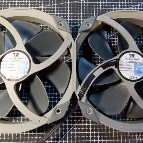 Thermalright TL-D14 (4-pin PWM,1500RPM) 機箱散熱扇 (2把)