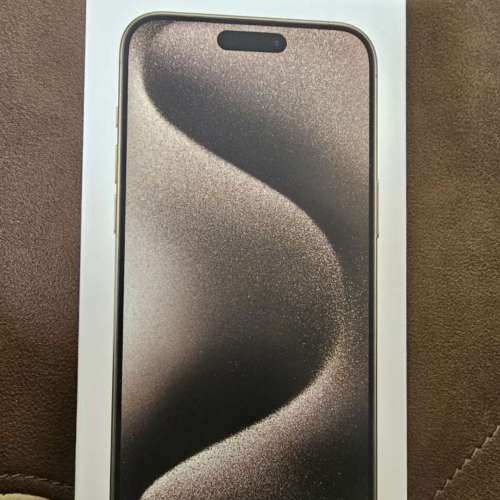 全新 iphone 15 Pro Max 256gb 原色 原封 未激活 平賣