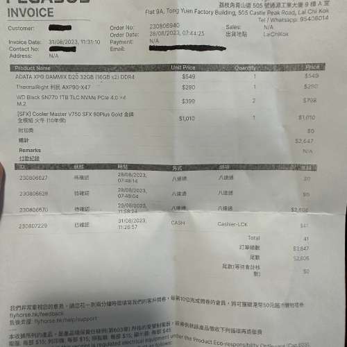 [SFX] Cooler Master V750 金牌全模組 23年8月行貨