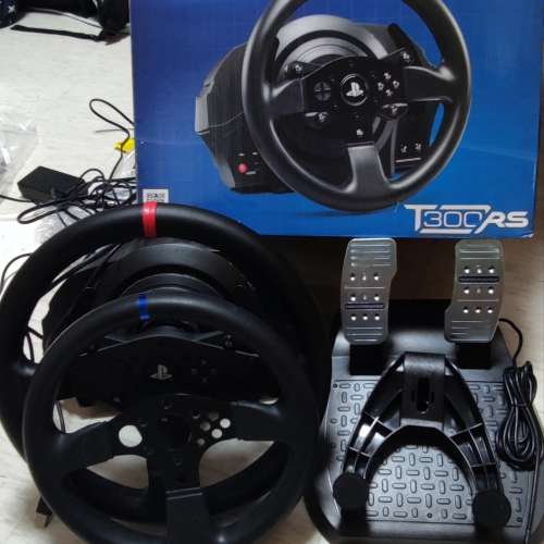 Thrustmaster T300RS + T-LCM Pedals