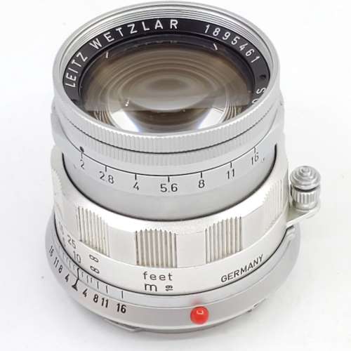 Leica 50mm F2 Summicron Rigid Version II No. 1895461