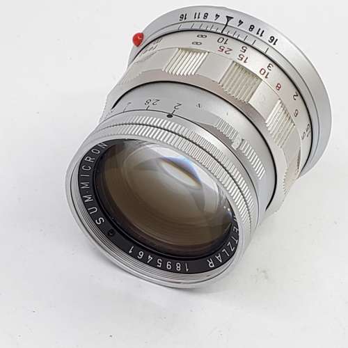 Leica 50mm F2 Summicron Rigid Version II No. 1895461