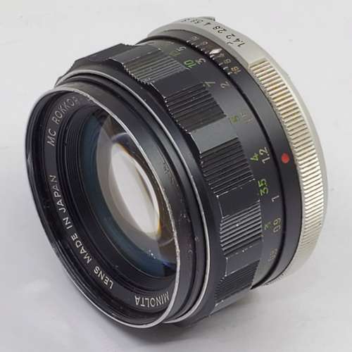 Minolta 58mm F1.4  No. 5630275