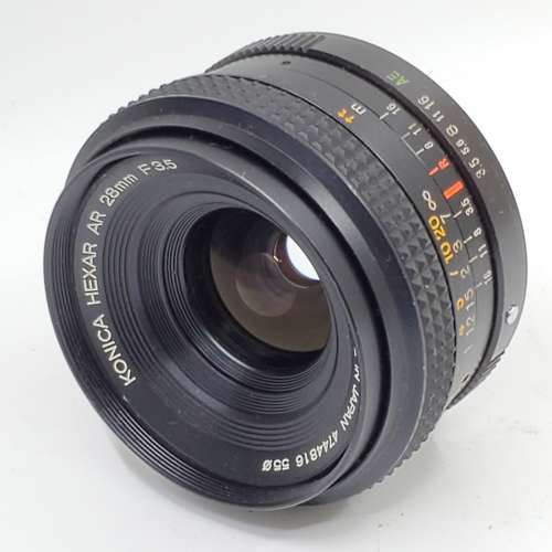 Konica 28mm F3.5 Hexar No. 4744816