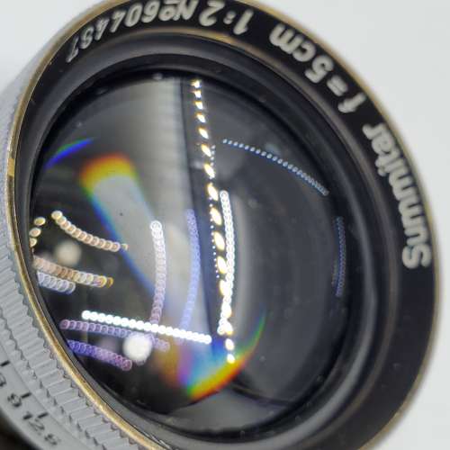 Leica 50mm F2 Summitar No. 604487