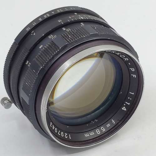 Minolta 58mm F1.4 No. 1297943
