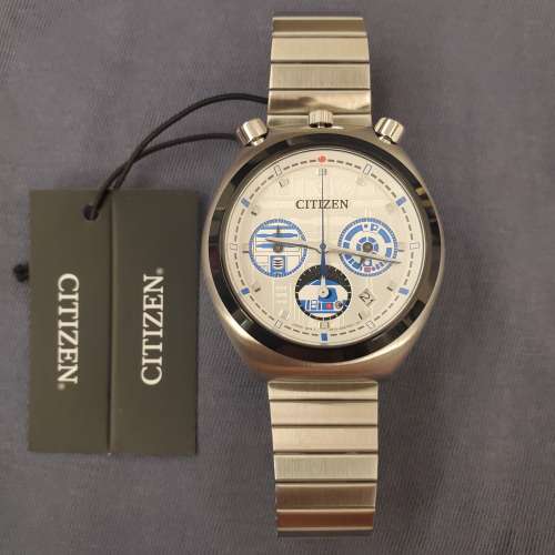 ★ CITIZEN ★ AN3666-51A 星球大戰 Star Wars "R2-D2" 限量版 not Seiko Casio G-...