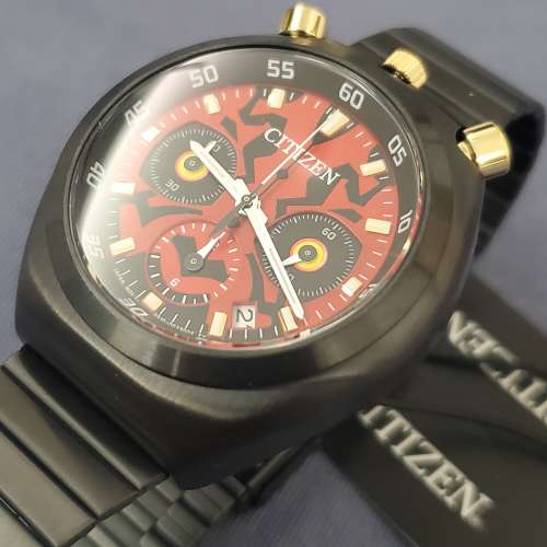 ★ CITIZEN ★ AN3668-55W 星球大戰 Star Wars "達斯摩爾" "Darth Maul" 限量版 no...