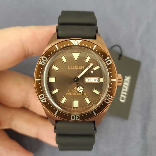 ★ CITIZEN ★ NY0125-08W 復古風格 Promaster 自動錶 Automatic 機械錶 Diver 潛...