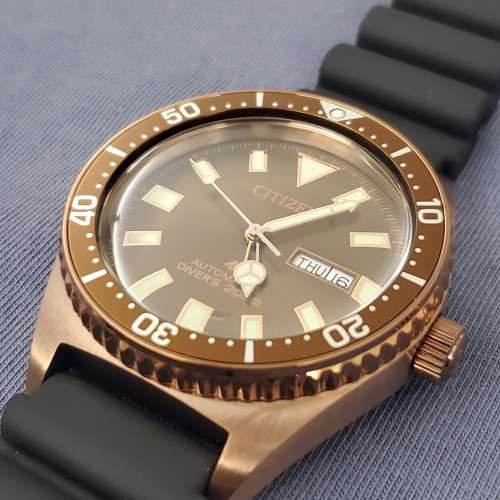 ★ CITIZEN ★ NY0125-08W 復古風格 Promaster 自動錶 Automatic 機械錶 Diver 潛...