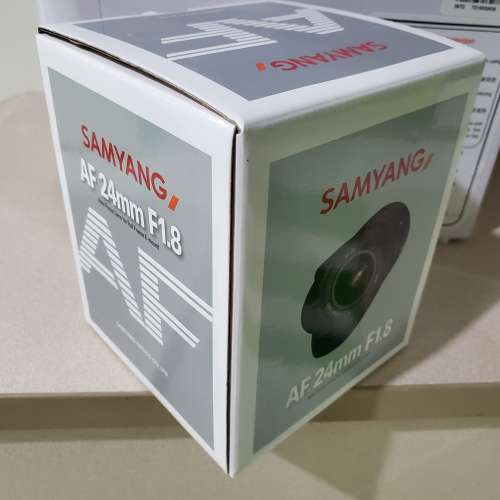 未開全新 Samyang AF 24mm f/1.8 FE Lens for Sony E FF, A7, A7R, A7C, A7S (230g...