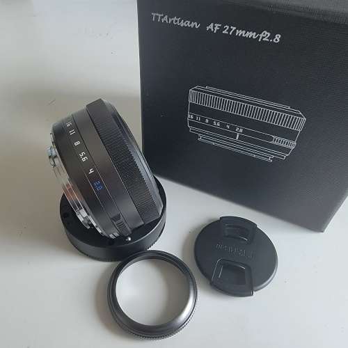 Fujifilm fuji 27mm f2.8 TTArtisan 鈦合金色