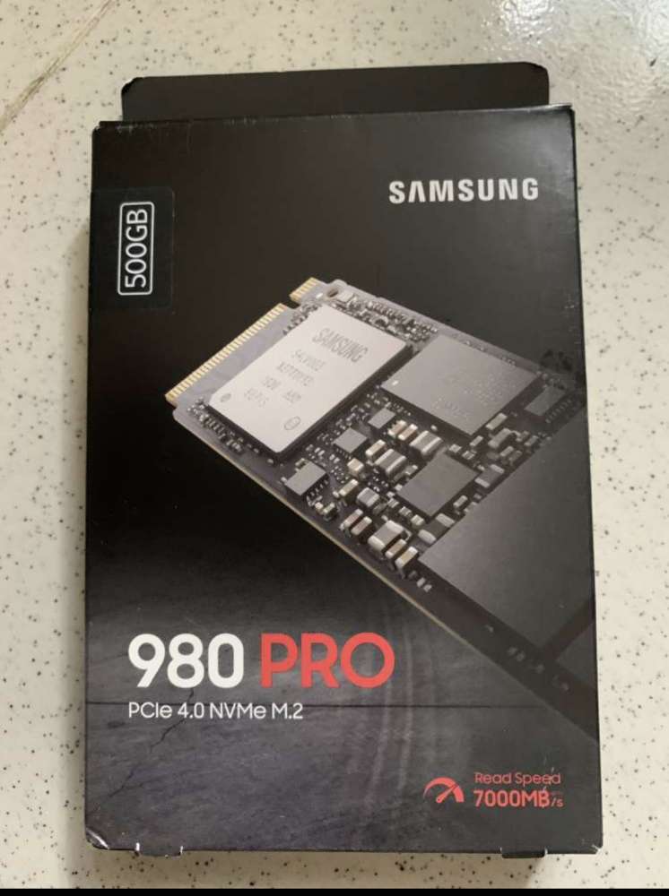 買賣全新及二手SSD/硬碟機, 電腦- 全新未開封Samsung 980Pro 500Gb