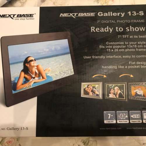 7” 電子相架 英國名牌 NextBase Gallery 13-S 💯 全新