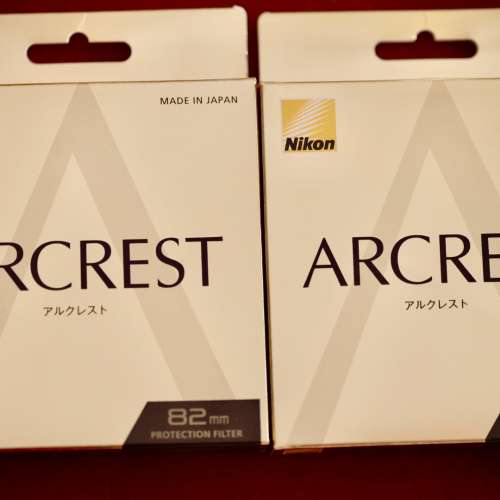 Nikon 82mm Arcrest protection filter