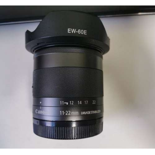 （極少用 99%新）CANON EF-M 11-22mm 超廣角鏡頭