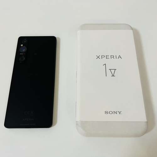 99 ％ New SONY XPERlA 1V 12+256GB XQ-DQ72 黑色 （香港行貨）