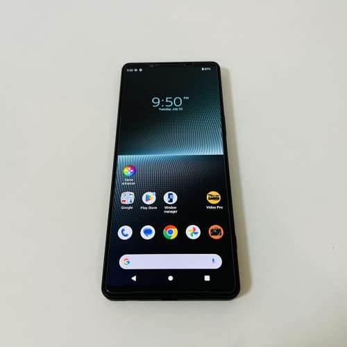 99 ％ New SONY XPERlA 1V 12+256GB XQ-DQ72 黑色 （香港行貨）