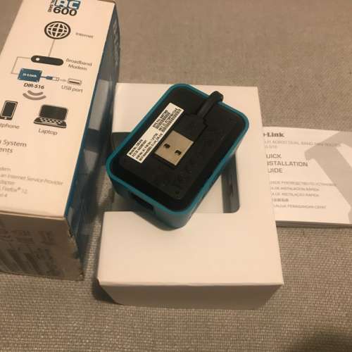 旅行用迷你路由器d-link wifi ac600 dual band