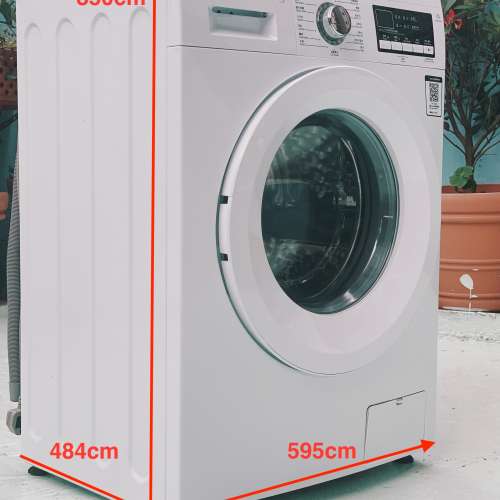 【陳列機】【薄身款】【一年原廠保養】金章 ZANUSSI ZWF8045D2WA