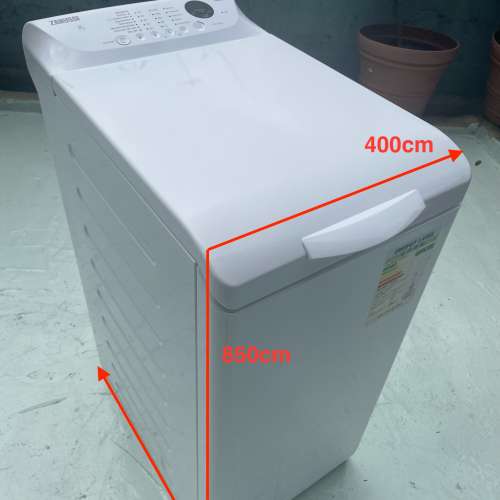 【陳列機】【揭頂式】【一年原廠保養】金章 ZANUSSI ZWQ71236SE 7KG上置式洗衣乾衣機